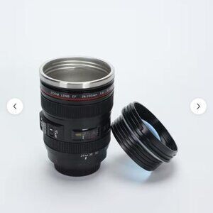 Coffee cup - camera lense themed